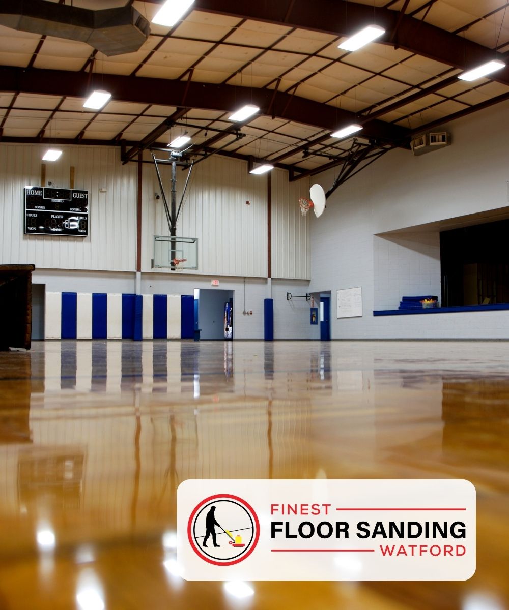 Watford_School_Floor_WD17_Sanding Professional